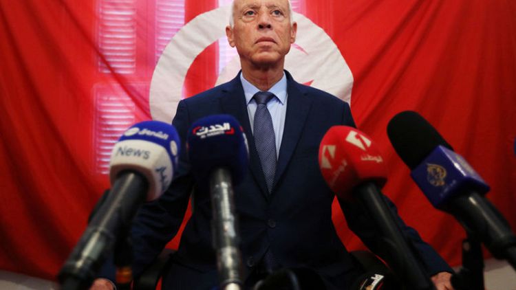 In Tunisia, Saied says rival's imprisonment makes him uncomfortable