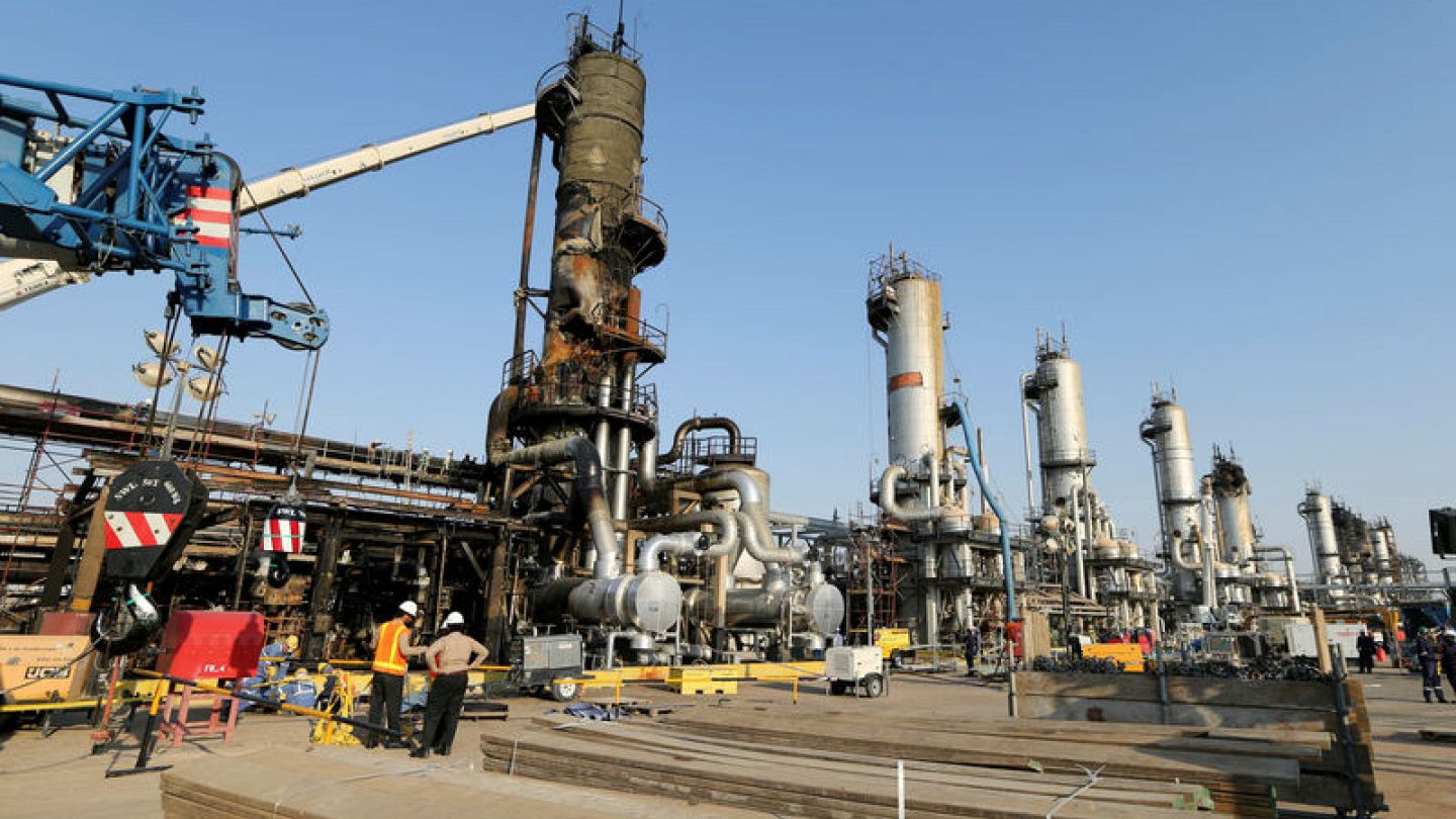 Satellite images show activity pick-up at Saudi Aramco's Abqaiq site |  Euronews
