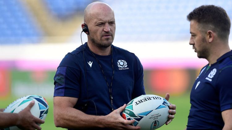 Champagne sours for Scotland coach Townsend ahead of Samoa tie