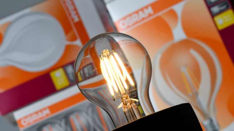 Austria's AMS ups takeover offer for German lighting group Osram