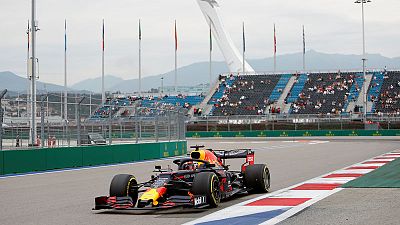 Verstappen fastest for Red Bull on first day of practice in Russia