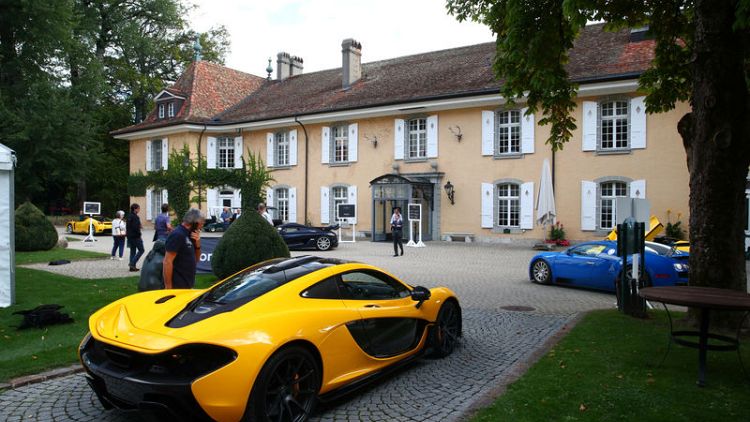 Supercars of Obiang son on the block at Swiss auction