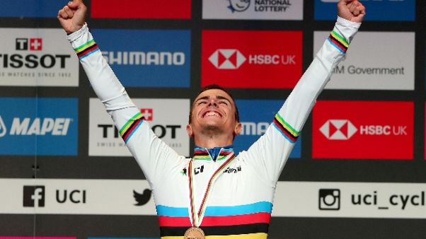 Ciclismo: oro a Battistella under 23 Ciclismo: oro a Battistella under 23