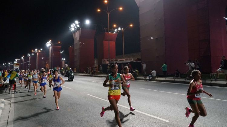 One athlete briefly in hospital after women's midnight marathon - IAAF