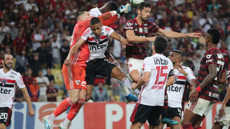 League leaders Flamengo draw 0-0 at home to Sao Paulo
