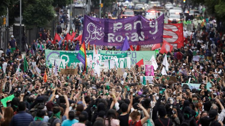 Mexican activists take to streets demanding safe, legal abortions