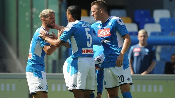 Serie A: Napoli-Brescia 2-1 Serie A: Napoli-Brescia 2-1
