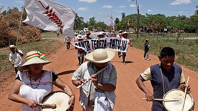 'Everything is burned': Bolivian caravan marches across fire-ravaged region to pressure Morales 'Everything is burned': Bolivian caravan marches across fire-ravaged region to pressure Morales