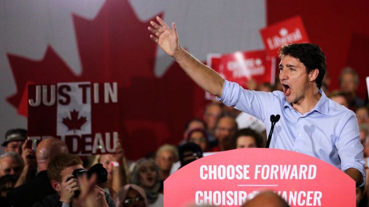 Canada’s Liberals promise new spending, four more years of deficits
