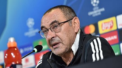Sarri 'Higuain-CR7-Dybala? Più avanti' Sarri 'Higuain-CR7-Dybala? Più avanti'
