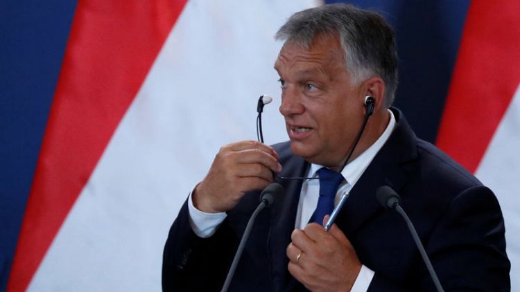 Hungarian PM Orban - conditions for EU funds just 'political slogan'