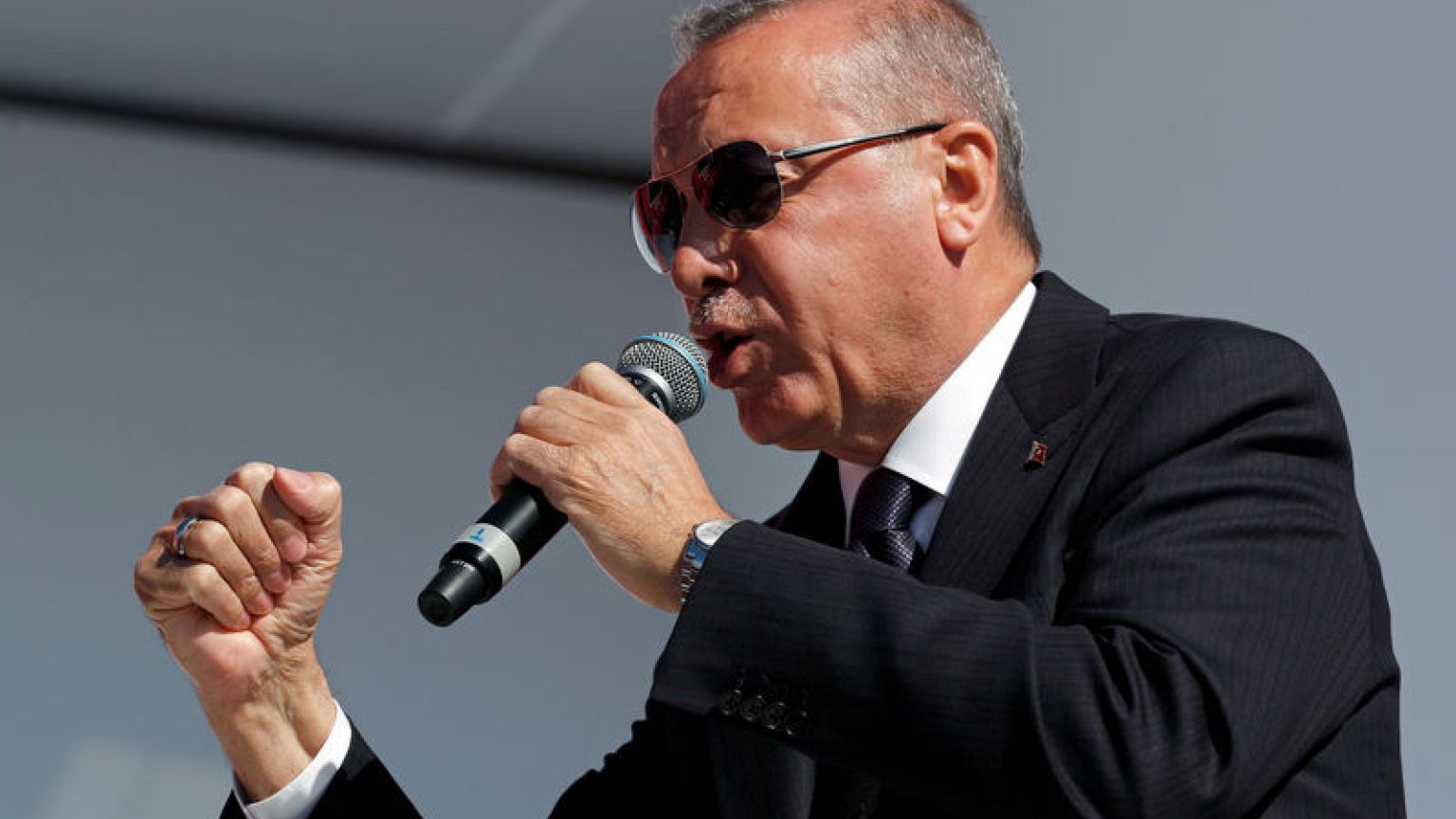 Erdogan says Turkey has no choice but go its own way on Syria 'safe zone'