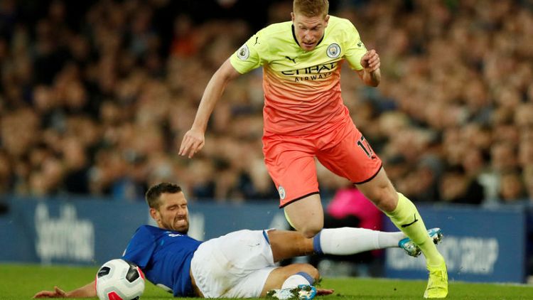 Groin injury rules De Bruyne out of City's Champions League game