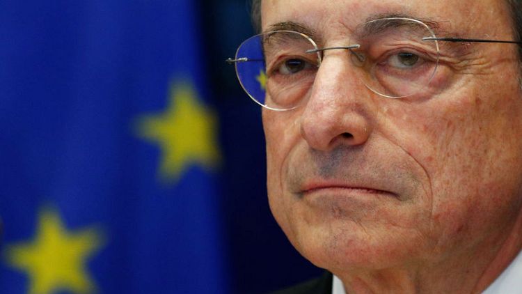 ECB's Draghi calls for euro zone stimulus to boost investment