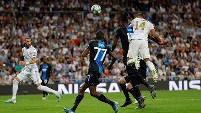 Champions: Real Madrid-Club Brugge 2-2 Champions: Real Madrid-Club Brugge 2-2