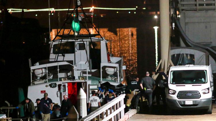 Owners of dive boat that sank off California coast, killing 34, suspend operations