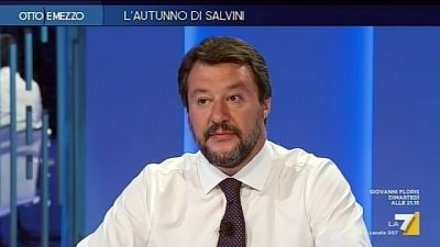 Fondi russi: Salvini, mai chiesto nulla Fondi russi: Salvini, mai chiesto nulla