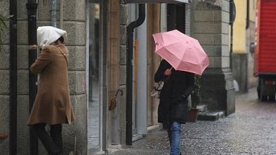 Maltempo: Trieste,strade e case allagate Maltempo: Trieste,strade e case allagate
