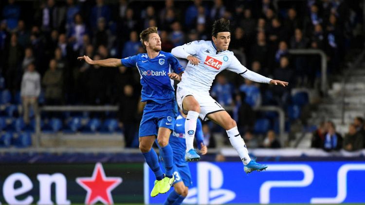Blunt Napoli held to goalless draw by Genk