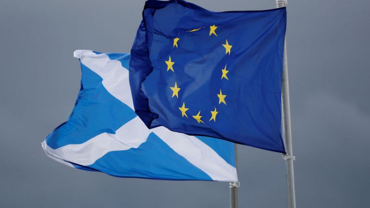 Scotland says U.S. tariff move shows UK's Brexit pipe dream