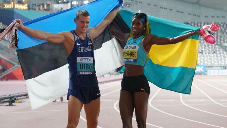 Athletics: Husband and wife Uibo and Miller-Uibo each win silver