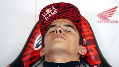 Marquez "che spavento, non respiravo" Marquez "che spavento, non respiravo"