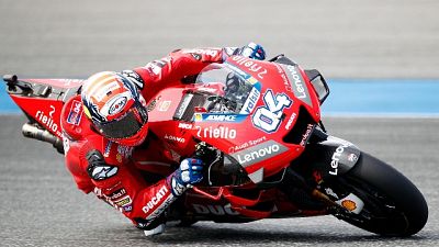 Dovizioso, Ducati è ok ma ho mal di gola Dovizioso, Ducati è ok ma ho mal di gola