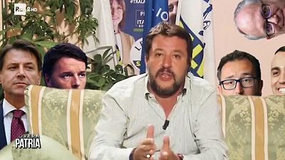 Salvini, Conte-Di Maio? Parole e sbarchi Salvini, Conte-Di Maio? Parole e sbarchi