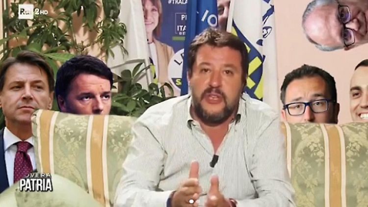 Salvini, Conte-Di Maio? Parole e sbarchi