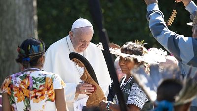 Il Papa pianta albero Assisi in Vaticano