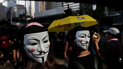 Hundreds return to Hong Kong streets as metro, shops shut after violence Hundreds return to Hong Kong streets as metro, shops shut after violence