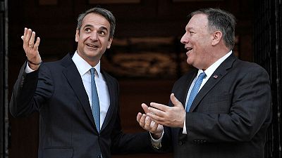 Greek PM asks U.S.’s Pompeo for help to calm offshore tensions with Turkey Greek PM asks U.S.’s Pompeo for help to calm offshore tensions with Turkey