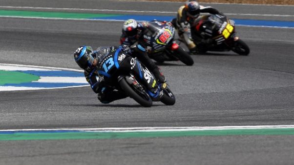 Moto: a Vietti la pole della Moto3 Moto: a Vietti la pole della Moto3