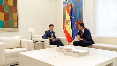Spain's Ciudadanos proposes working with Socialists after elections to break deadlock Spain's Ciudadanos proposes working with Socialists after elections to break deadlock