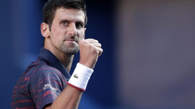 Tennis: Djokovic in finale a Tokyo