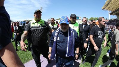 Prima vittoria per Gimnasia di Maradona Prima vittoria per Gimnasia di Maradona