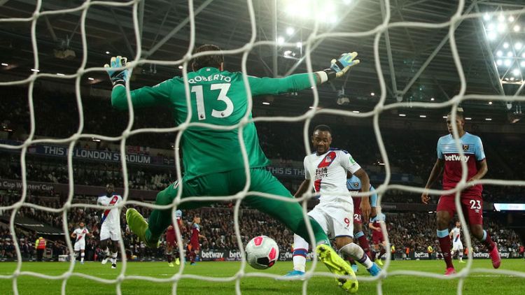 Ayew pounces late to seal Palace win - with help from VAR