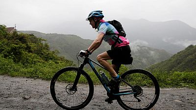 A 70-year old biking grandmother conquers Bolivia's 'Death Road' A 70-year old biking grandmother conquers Bolivia's 'Death Road'