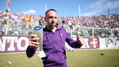 Ribery 'tifosi fenomenali,amo il calcio' Ribery 'tifosi fenomenali,amo il calcio'