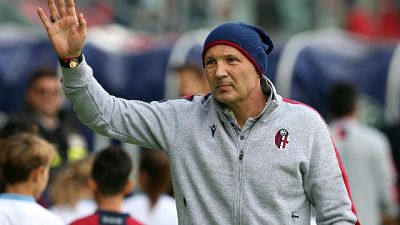 Ovazione per Mihajlovic al Dall'Ara Ovazione per Mihajlovic al Dall'Ara