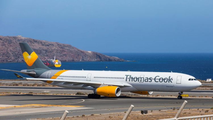 Final Thomas Cook holiday-makers to fly home to Britain