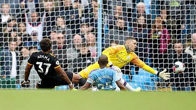 Wolves stun champions Man City with Traore double Wolves stun champions Man City with Traore double