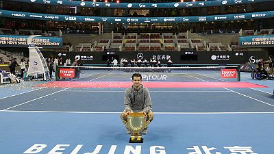 Comeback king Thiem rallies to subdue Tsitsipas in Beijing final Comeback king Thiem rallies to subdue Tsitsipas in Beijing final