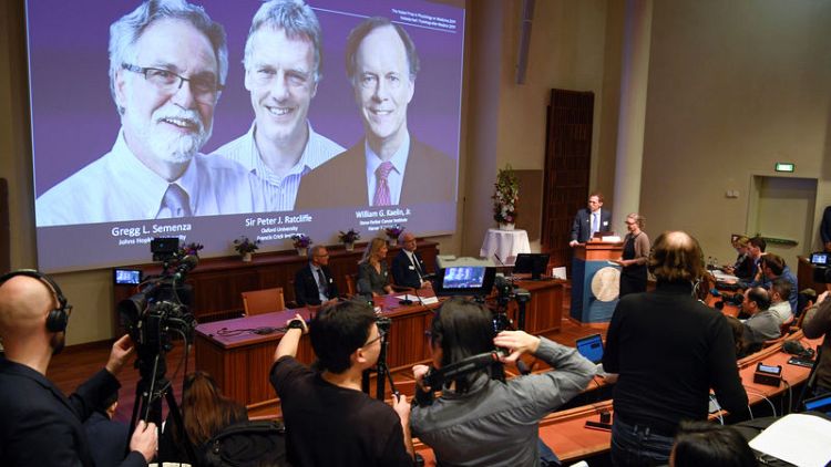 Two scientists from U.S. and one from Britain share Nobel Medicine Prize