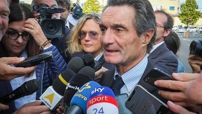 Milano-Cortina: Fontana,passi in avanti Milano-Cortina: Fontana,passi in avanti