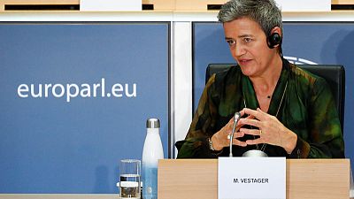 EU's Vestager says breaking up companies is last option EU's Vestager says breaking up companies is last option