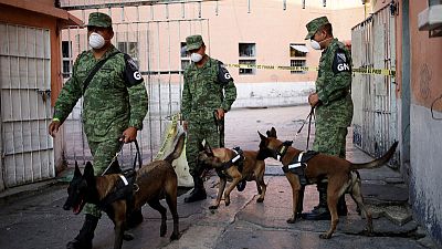 Police, dogs search notorious Mexican prison for clandestine graves Police, dogs search notorious Mexican prison for clandestine graves