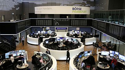 Upbeat earnings boost European shares; trade caution prevails Upbeat earnings boost European shares; trade caution prevails