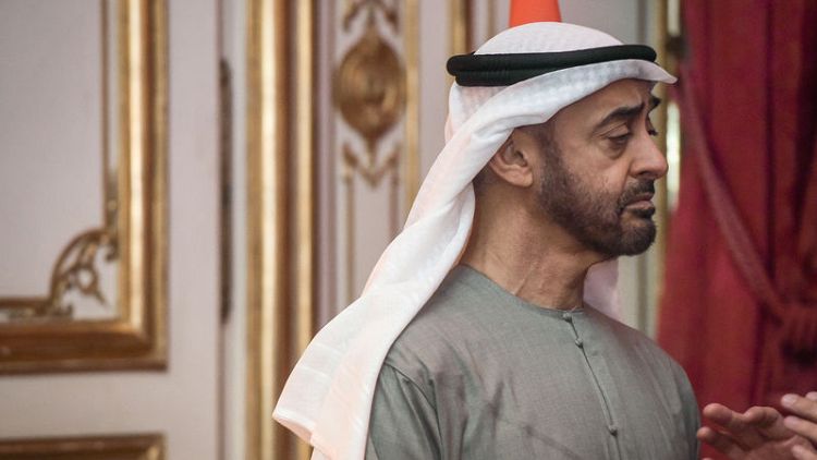 Abu Dhabi crown prince discusses defence with UK official - Twitter
