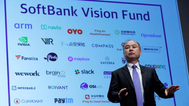Factbox: Snakes and ladders - SoftBank Vision Fund's climbing, sliding valuations